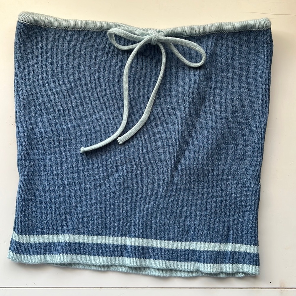 Blue Tube Top